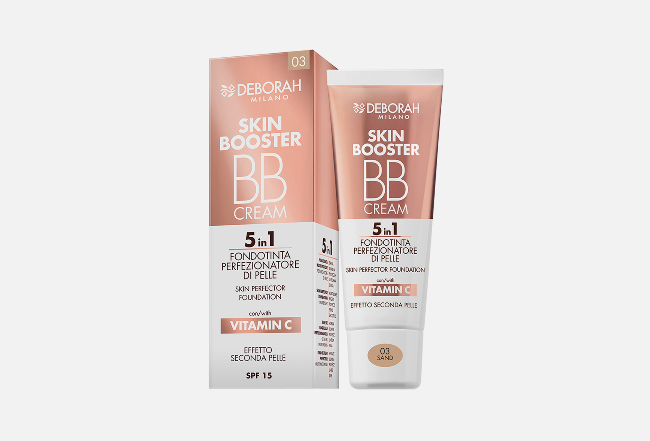 Skin Booster BB Cream 5-in-1  30 03, Sand