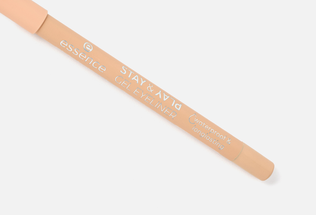 essence GEL EYELINER STAY & PLAY 03, Silky nude 1.3 g essence GEL EYELINER STAY & PLAY