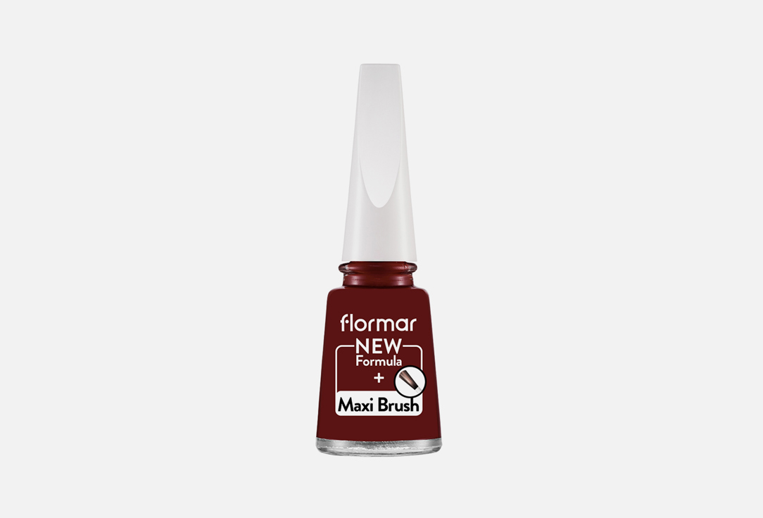 Flormar Nail Polish Nail Enamel 385, Red velvet new 11 ml Flormar Nail Polish Nail Enamel