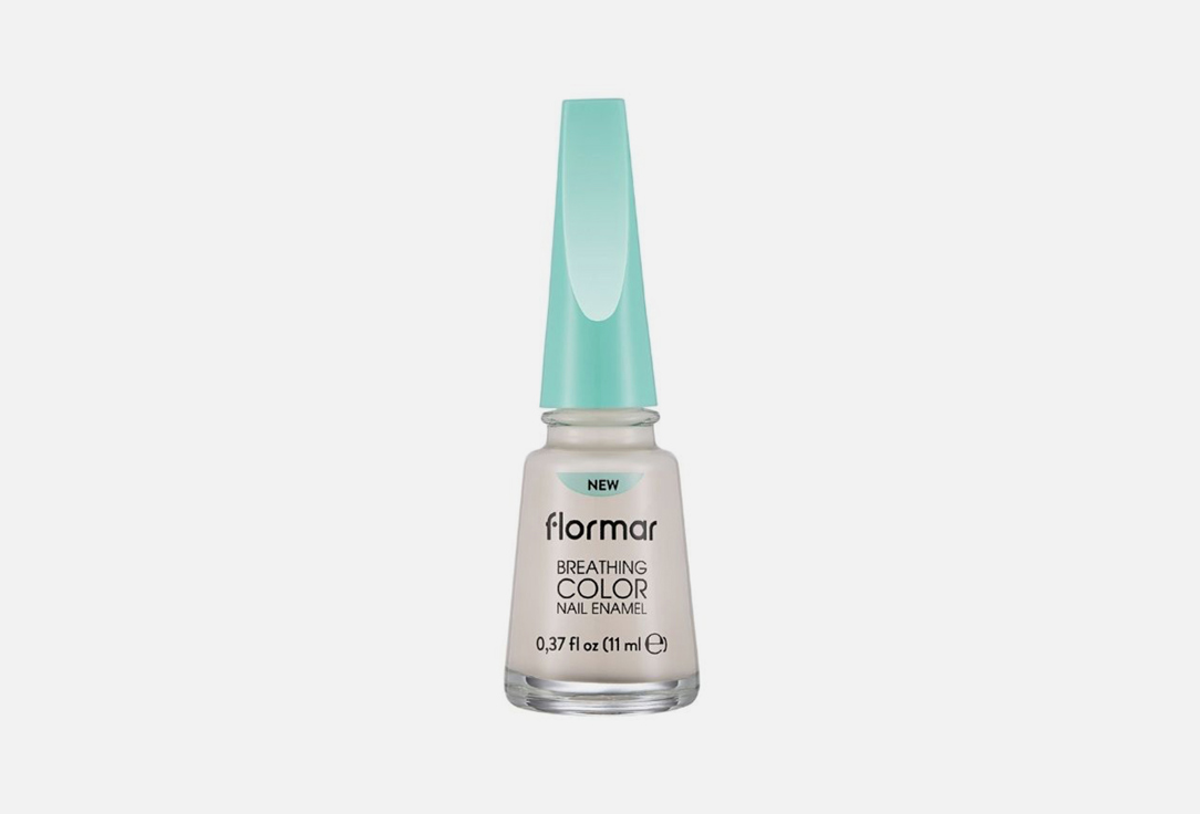 Flormar Nail Polish Breathing Color 002, Milk foam 11 ml Flormar Nail Polish Breathing Color