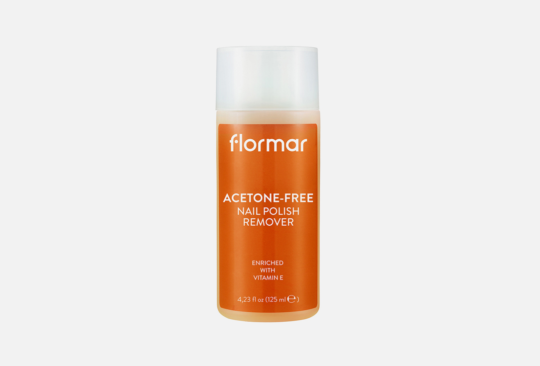 Flormar Nail Polish Remover Acetone Free 125 ml Flormar Nail Polish Remover Acetone Free
