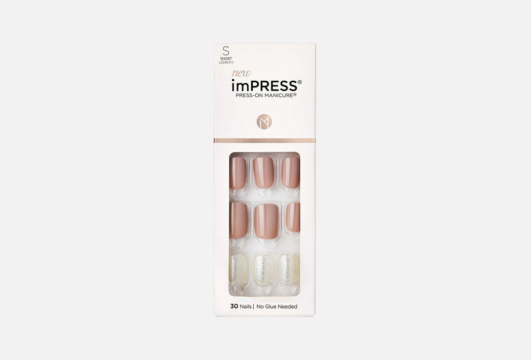 KISS NEW YORK Professional Press-On Gel Nails Impres One More Chance