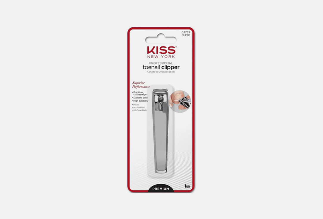 KISS NEW YORK Professional Pedicure Clipper ToeNail Clipper