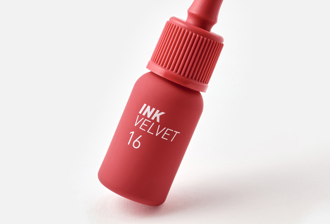 PERIPERA Smoothing Matte Lip Tint INK VELVET 016, Heart fuchsia pink 4 g PERIPERA Smoothing Matte Lip Tint INK VELVET