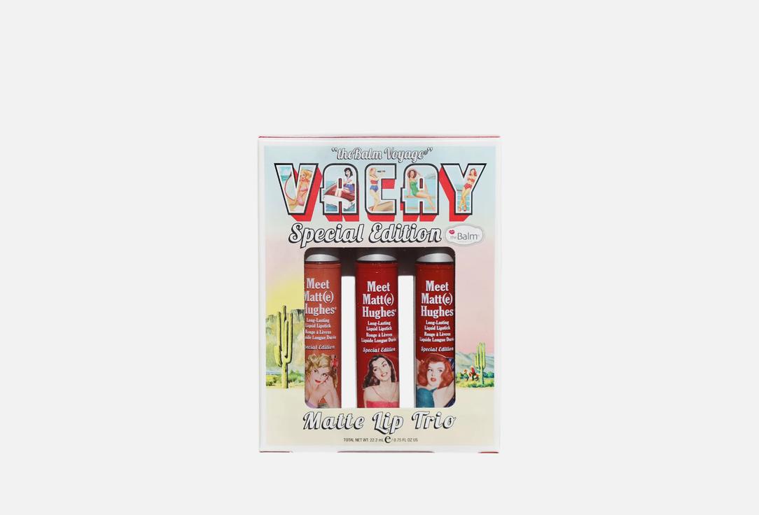 The Balm Matte Lipstick Set Vacay