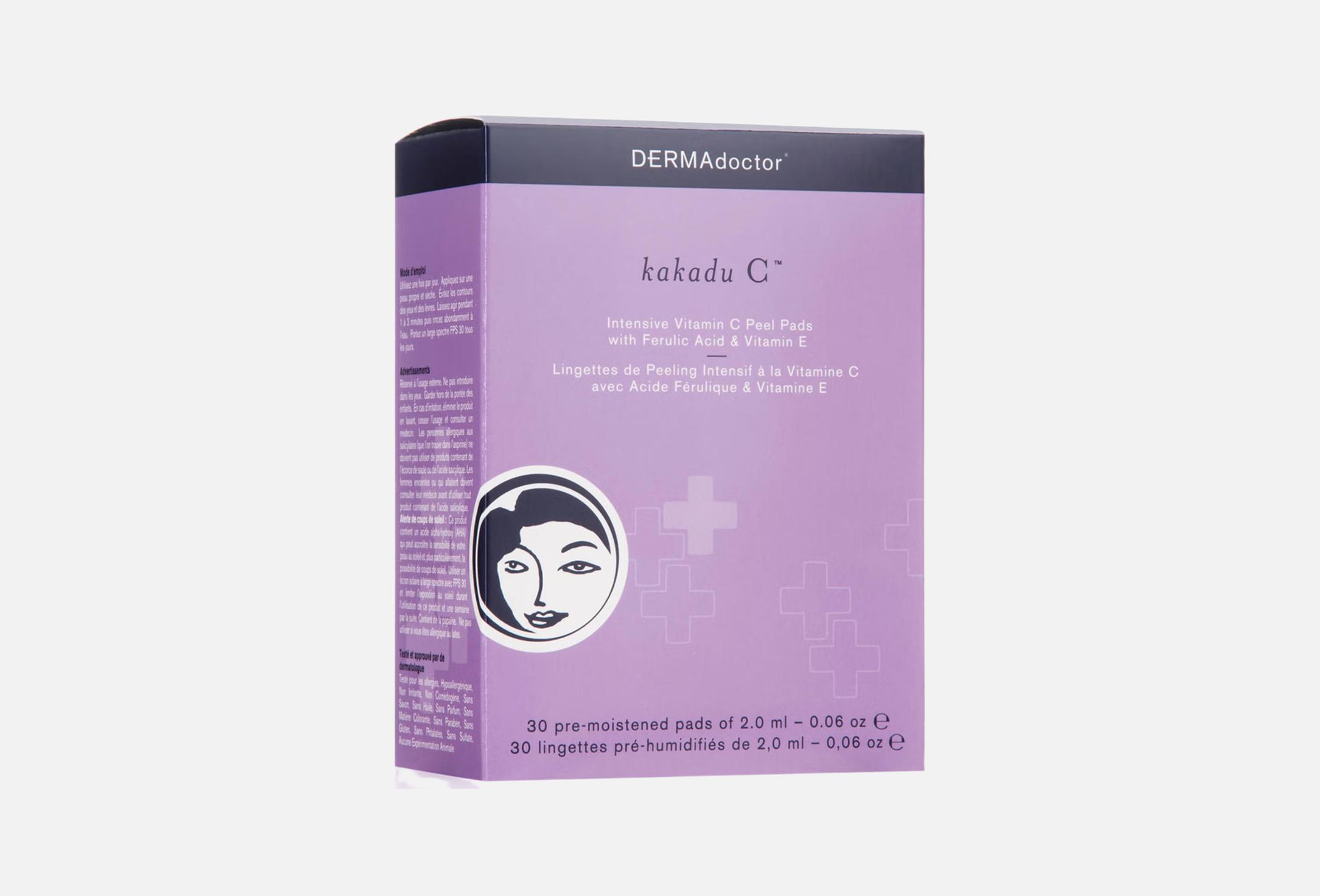 Kakadu C Vitamin C with Ferulic Acid & Vitamin E Pads  30 