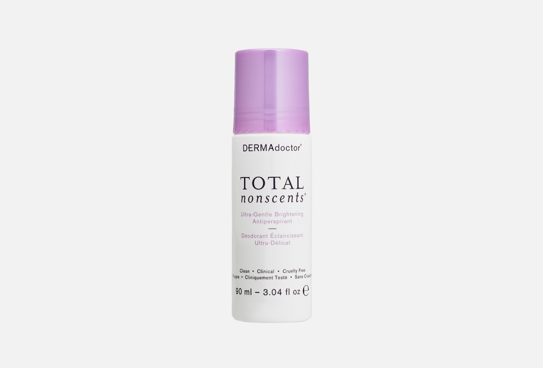 dermadoctor Roll-on Antiperspirant Total Nonscents Ultra-Gentle Brightening Antiperspirant 90 ml dermadoctor Roll-on Antiperspirant Total Nonscents Ultra-Gentle Brightening Antiperspirant