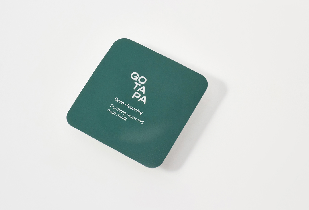 Go Tapa Clay mask with seaweed extract Purifying seaweed mud mask