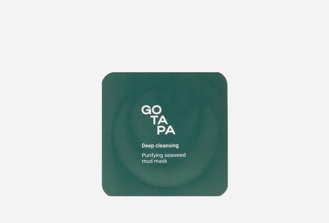 Go Tapa Clay mask with seaweed extract Purifying seaweed mud mask