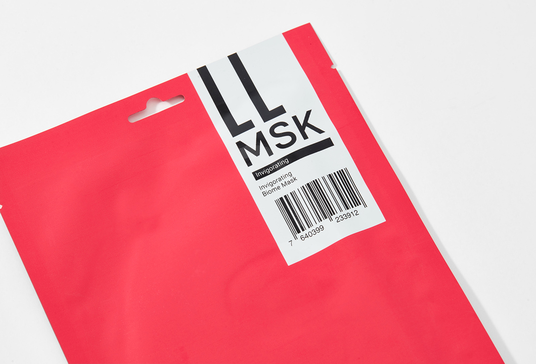 Go Tapa Hydrogel mask for microbiome restoration Invigorating biome mask