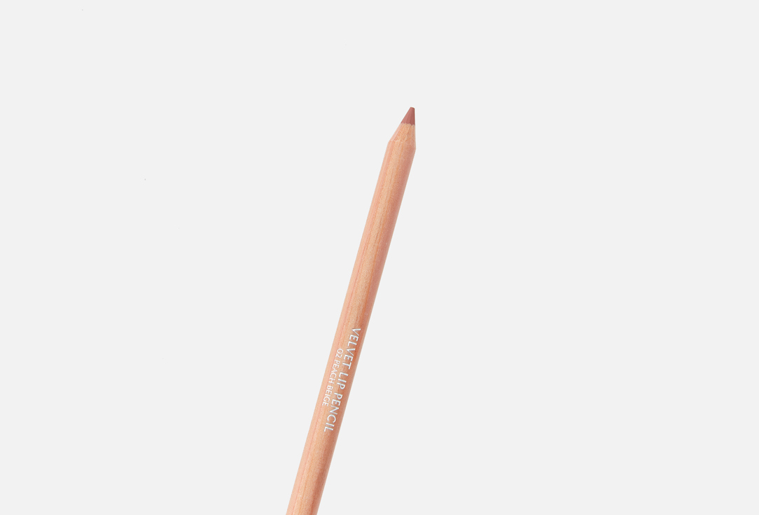 Clio Velvet Lip Pencil Velvet 02, Peach beige 1.45 g Clio Velvet Lip Pencil Velvet