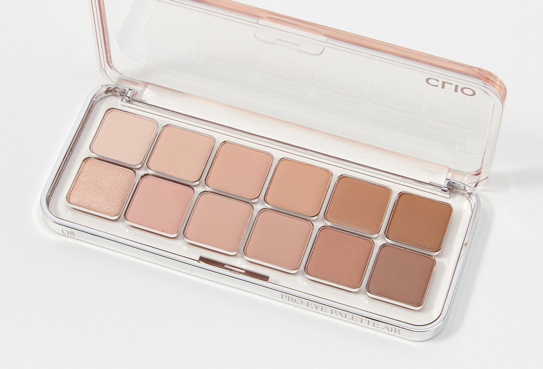 Clio Eye Shadow Palette AIR 08, Latte Senior 7.2 g Clio Eye Shadow Palette AIR