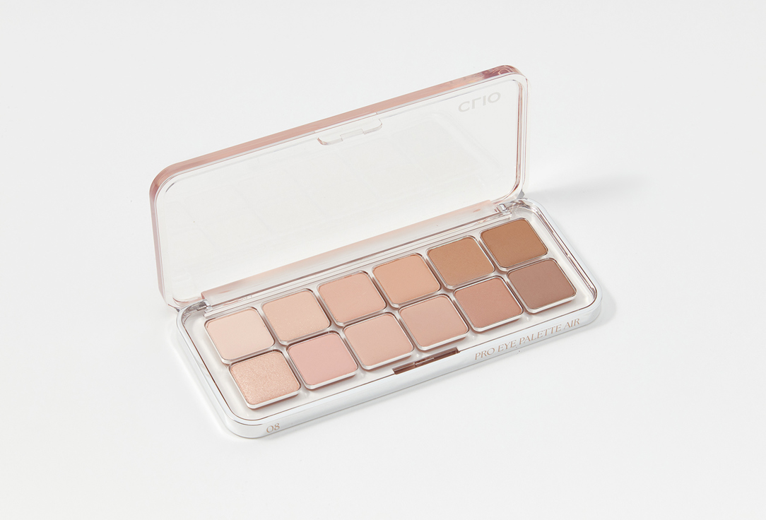 Clio Eye Shadow Palette AIR 08, Latte Senior 7.2 g Clio Eye Shadow Palette AIR