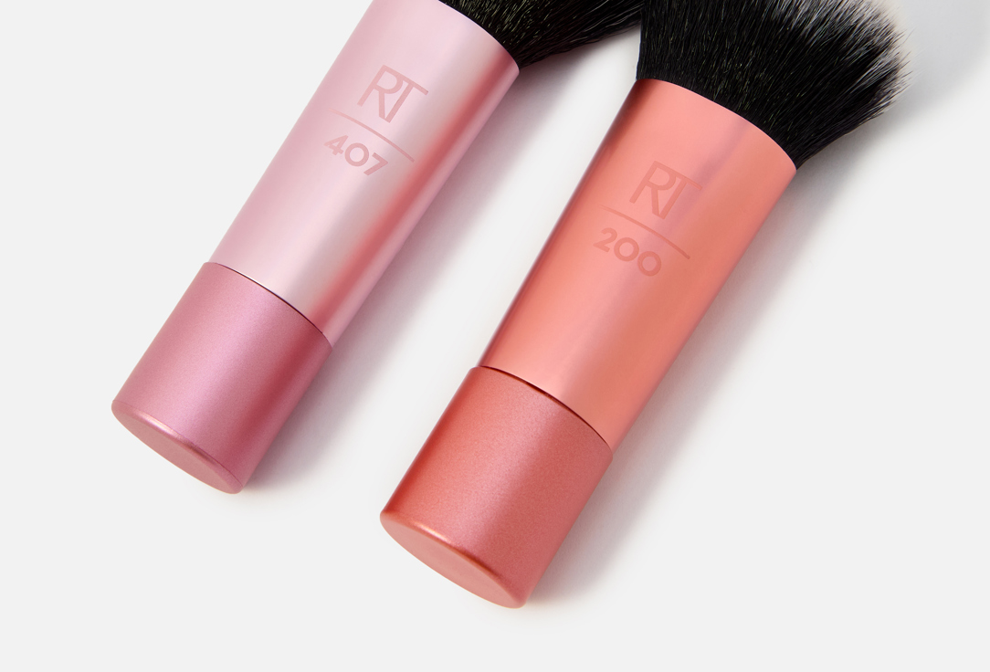 Real Techniques Travel Makeup Brush Set Mini Brush Duo 2 pcs Real Techniques Travel Makeup Brush Set Mini Brush Duo