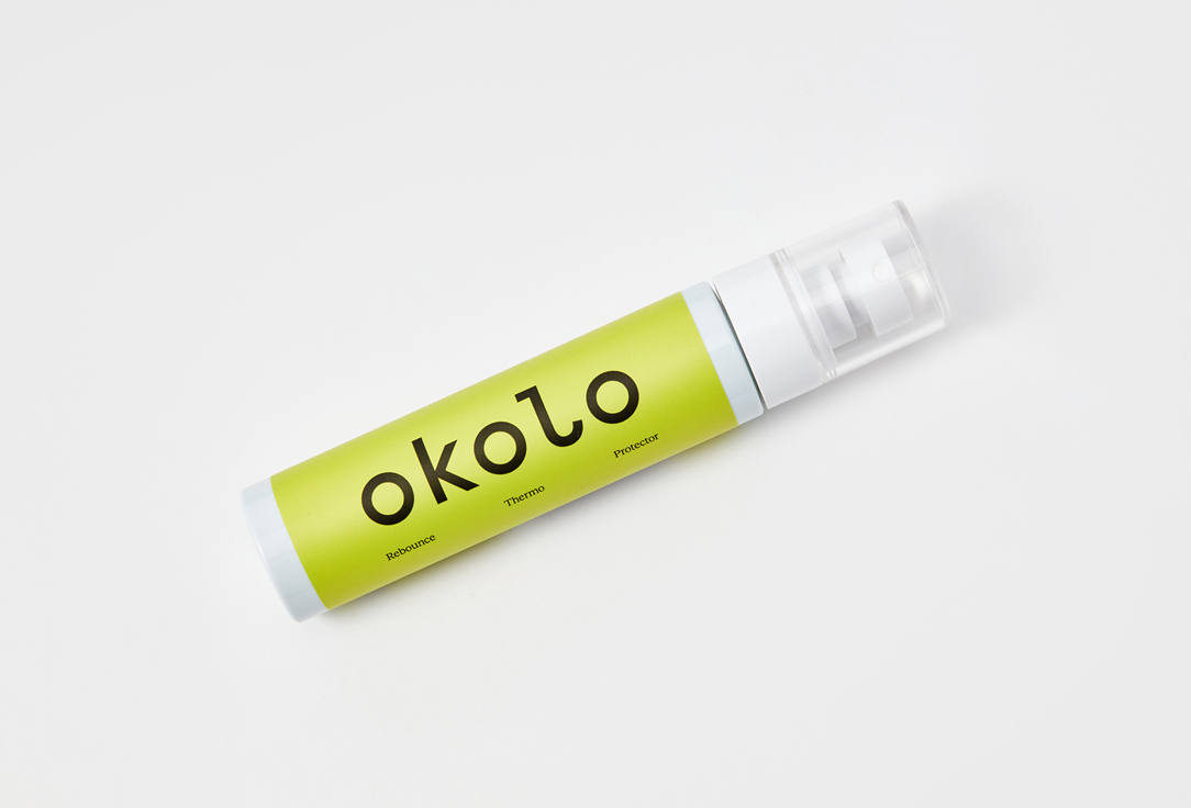 OKOLO Heat Protecting Curl Spray Rebounce Thermo Protector 80 ml OKOLO Heat Protecting Curl Spray Rebounce Thermo Protector