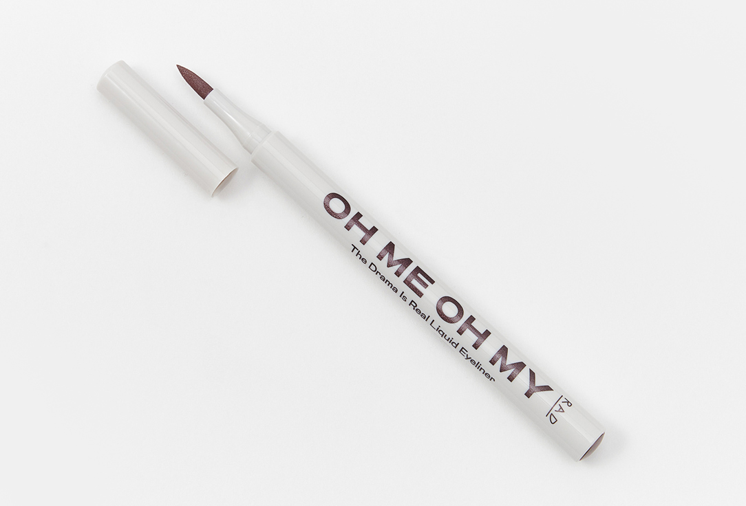 RAD Liquid Eyeliner The Drama Is Real 008, Bark 1.1 ml RAD Liquid Eyeliner The Drama Is Real