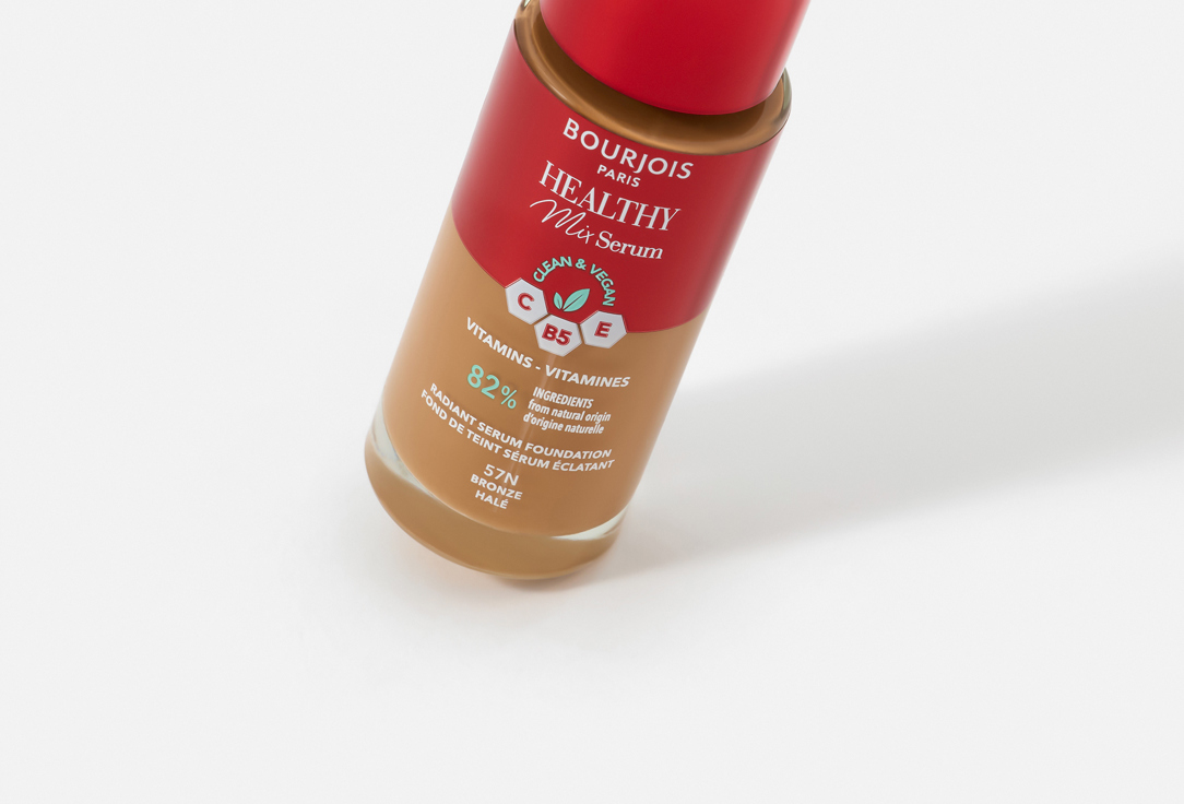 Bourjois Serum Foundation Healthy Mix 57N, Bronze 30 ml Bourjois Serum Foundation Healthy Mix