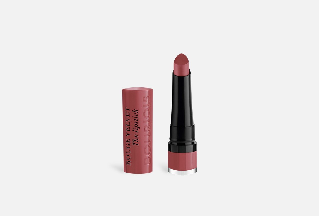 Bourjois Lipstick Rouge Velvet 33, Rose water 2.4 g Bourjois Lipstick Rouge Velvet