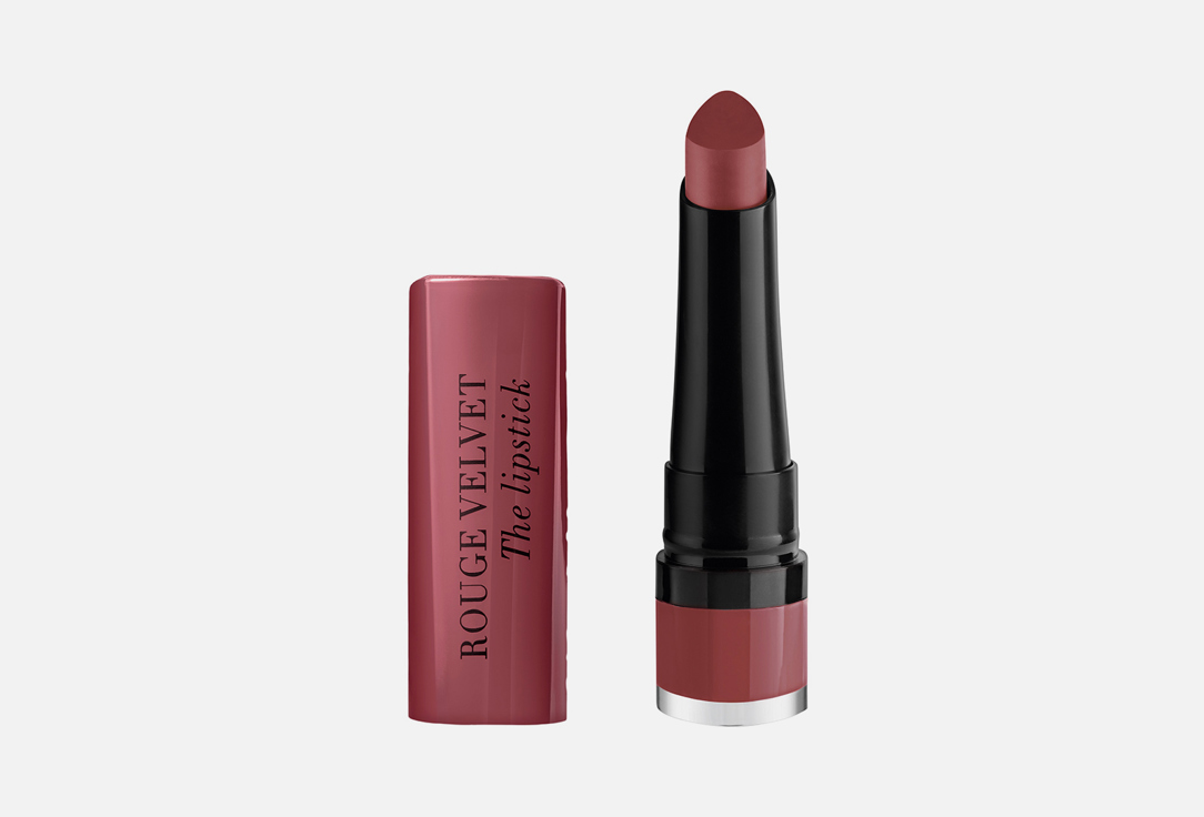 Bourjois Lipstick Rouge Velvet 33, Rose water 2.4 g Bourjois Lipstick Rouge Velvet