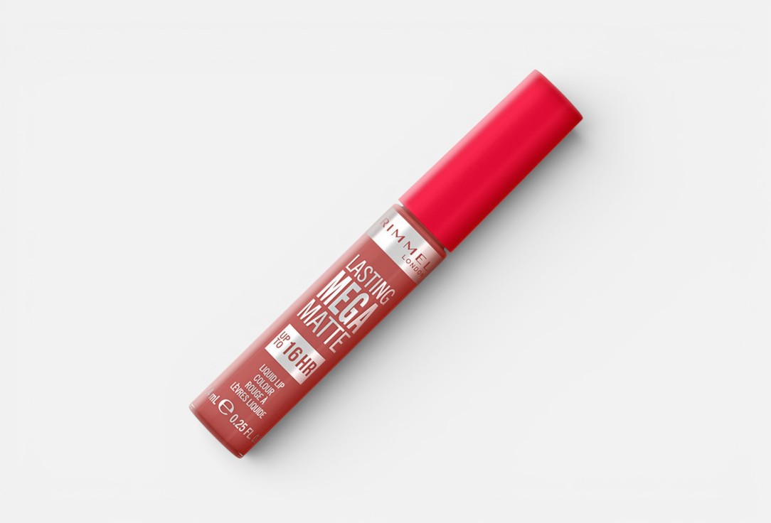 Rimmel Matte Liquid Lipstick Lasting Mega 200, Pink blink 7.4 ml Rimmel Matte Liquid Lipstick Lasting Mega