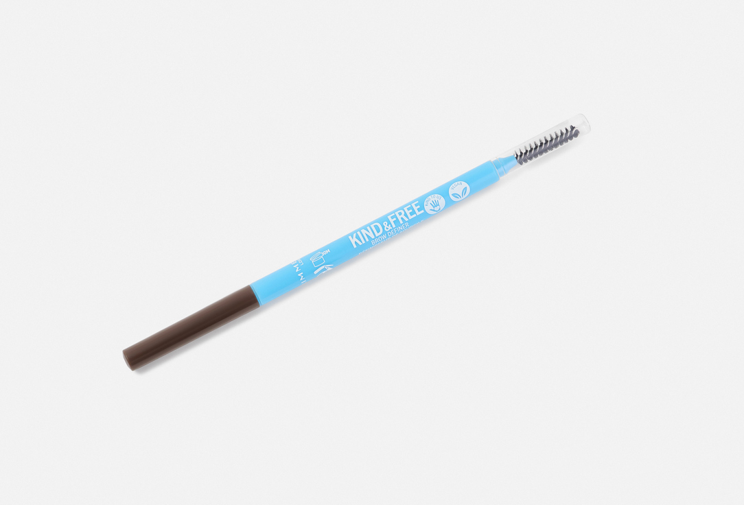 Rimmel Карандаш для бровей Kind & Free Dual Ended 005, Pencil chocolate 0.25 г Rimmel Карандаш для бровей Kind & Free Dual Ended
