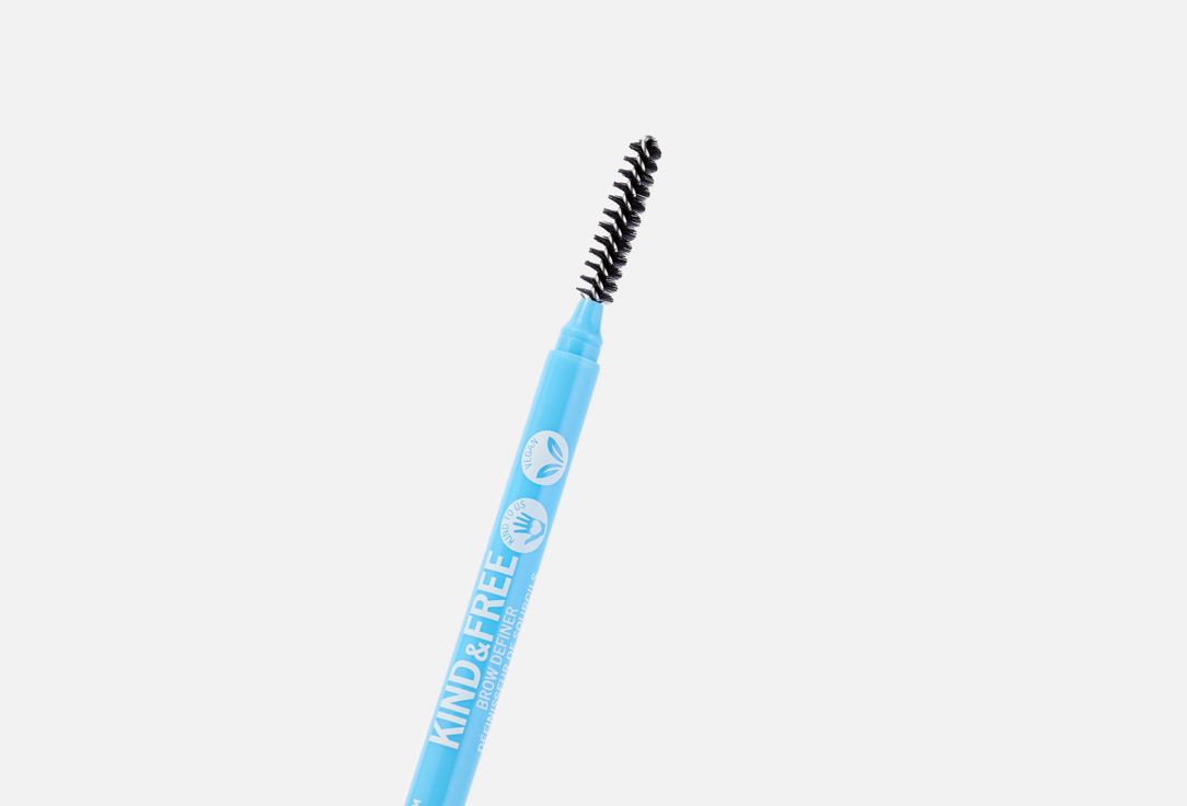 Rimmel Карандаш для бровей Kind & Free Dual Ended 005, Pencil chocolate 0.25 г Rimmel Карандаш для бровей Kind & Free Dual Ended