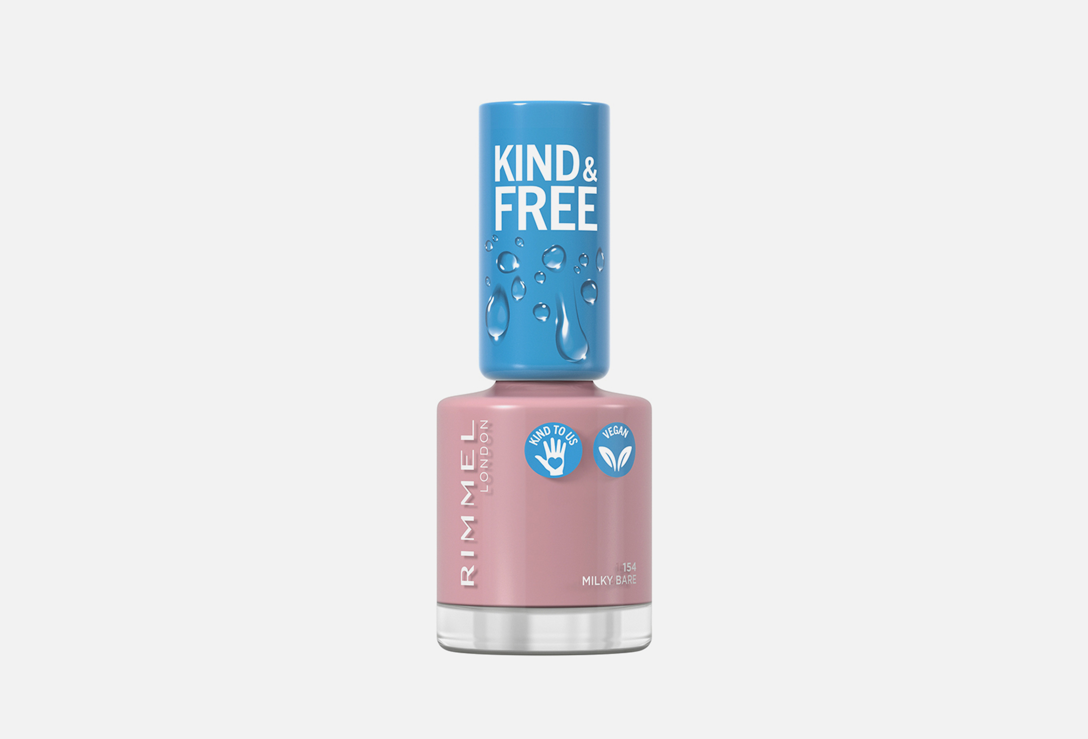 KIND & FREE Clean 8 154, Milky bare
