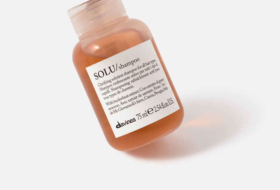 Davines Deep Cleansing Shampoo SOLU Shampoo 75 ml Davines Deep Cleansing Shampoo SOLU Shampoo