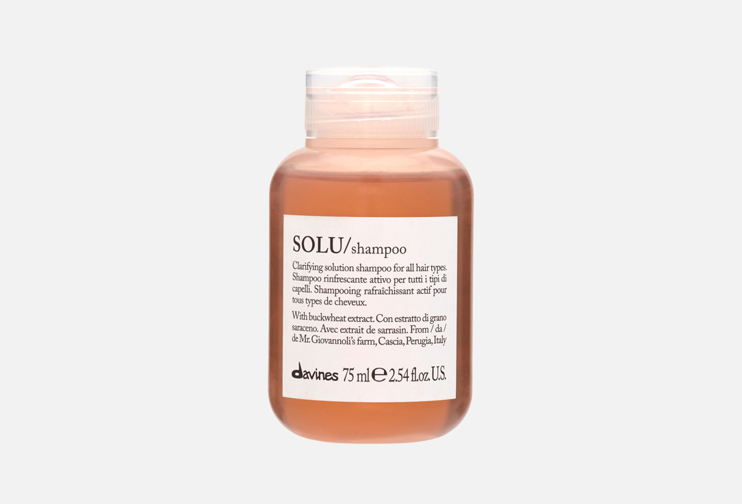 Davines Deep Cleansing Shampoo SOLU Shampoo 75 ml Davines Deep Cleansing Shampoo SOLU Shampoo