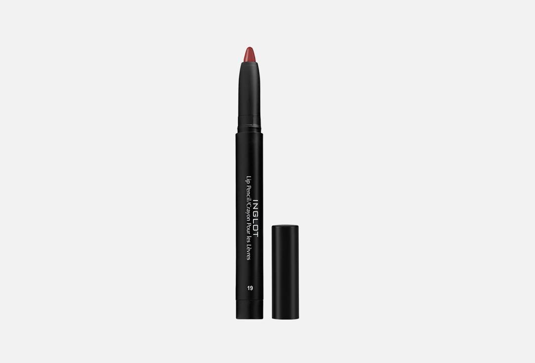 Inglot Lip liner MATTE WITH SHARPENER AMC 19 1.8 g Inglot Lip liner MATTE WITH SHARPENER AMC