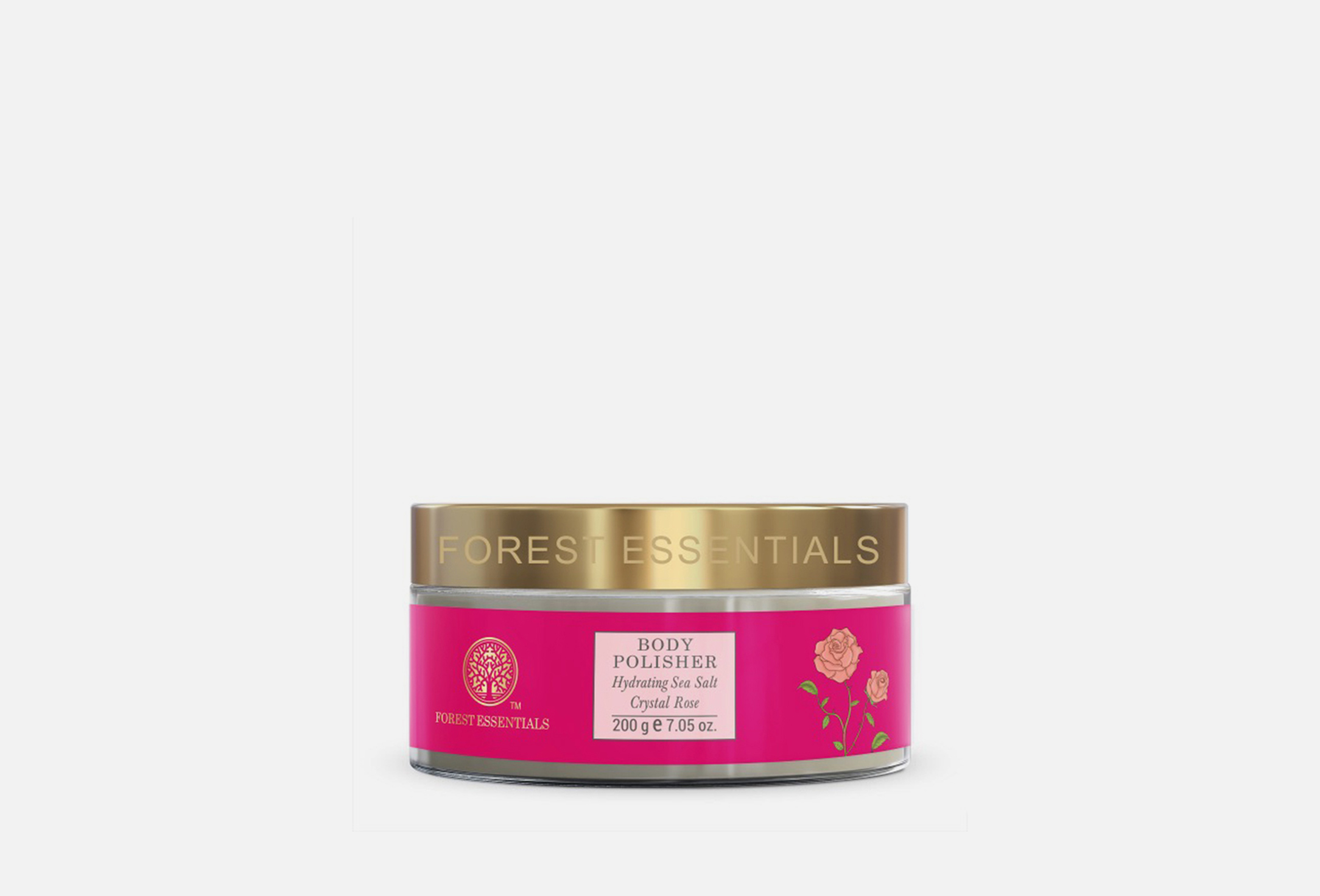 Exfoliating Sea Salt Crystal Rose 200