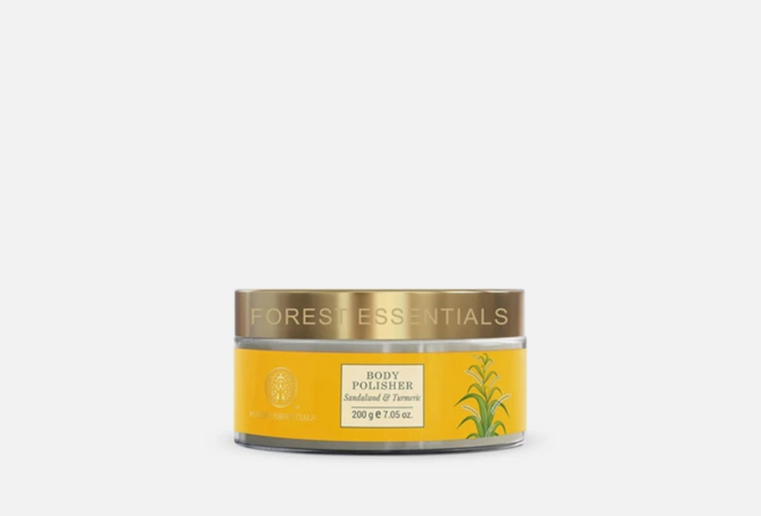 Forest Essentials Body Polish Sandalwood and Turmeric
