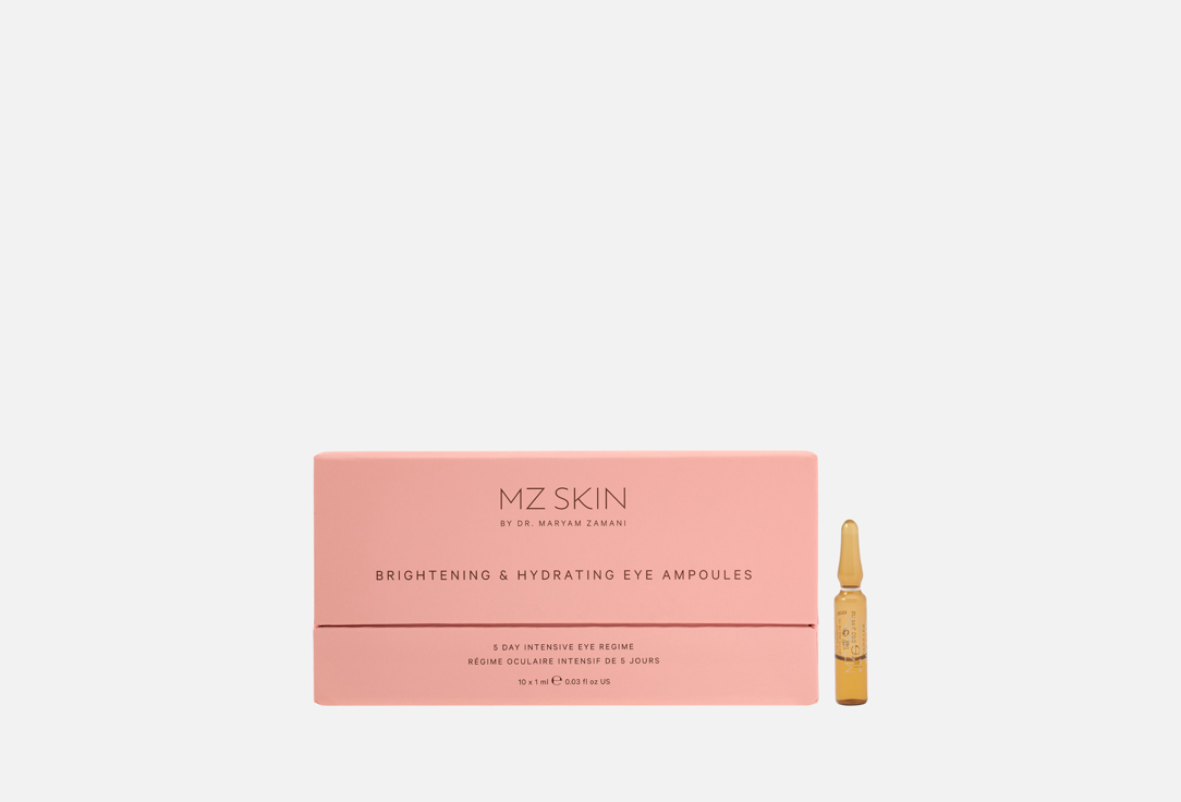 MZ SKIN Eye ampoules Brightening & Hydrating