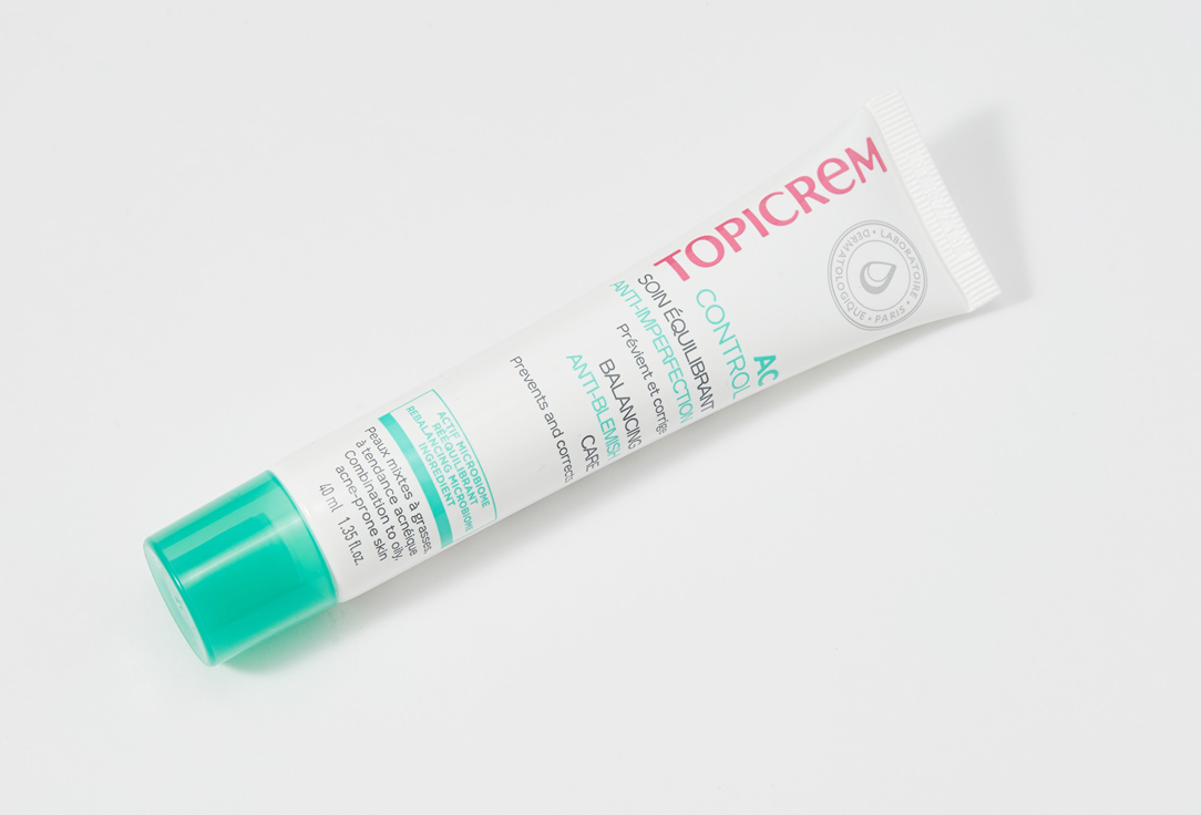 Topicrem BALANCING ANTI-BLEMISH Cream AC CONTOL 40 ml Topicrem BALANCING ANTI-BLEMISH Cream AC CONTOL