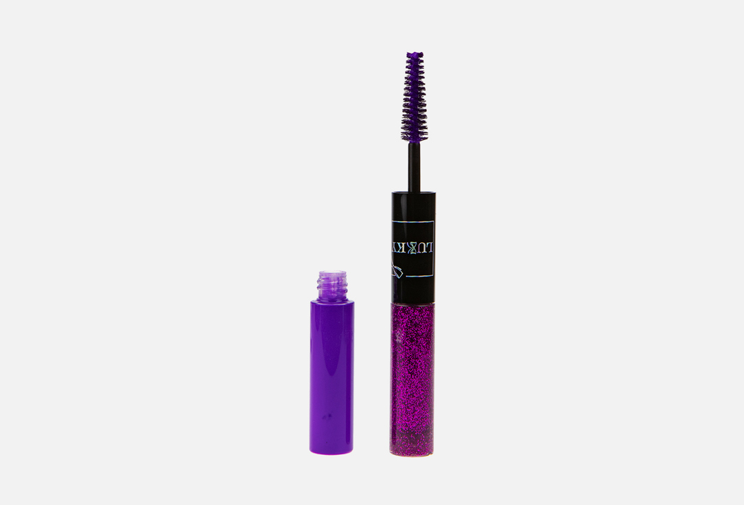 Lukky 2-In-1 Mascara & Lash Glitter Bold Shimmer Purple 10 ml Lukky 2-In-1 Mascara & Lash Glitter Bold Shimmer