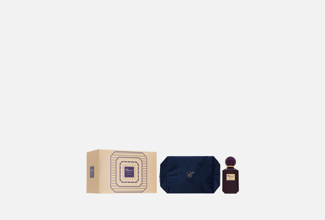 شوبارد طقم ماء عطر وحقيبة مستحضرات تجميل امبيريال إيريس مليكة 2 قطعة شوبارد طقم ماء عطر وحقيبة مستحضرات تجميل امبيريال إيريس مليكة