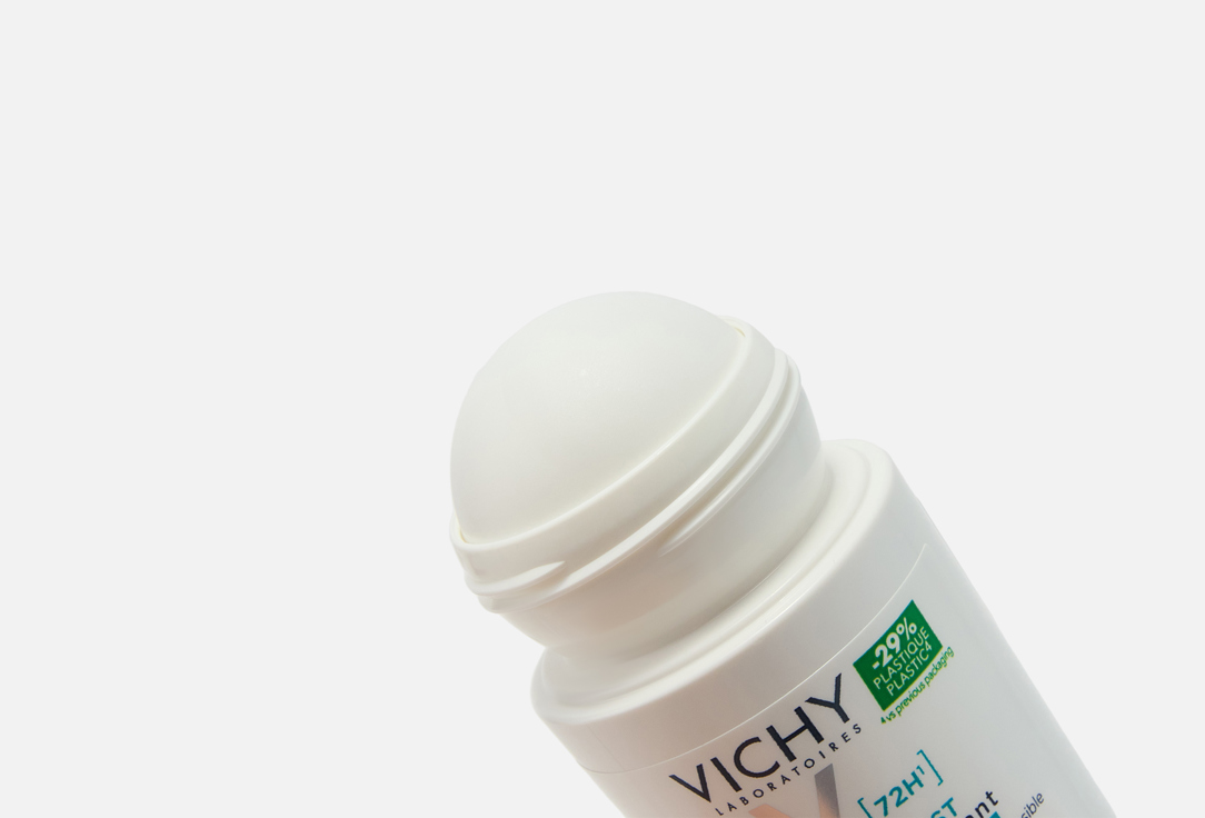 Vichy Anti-Stain Roll-on Deodorant for sensitive skin 72 Hours Invisible Resist
