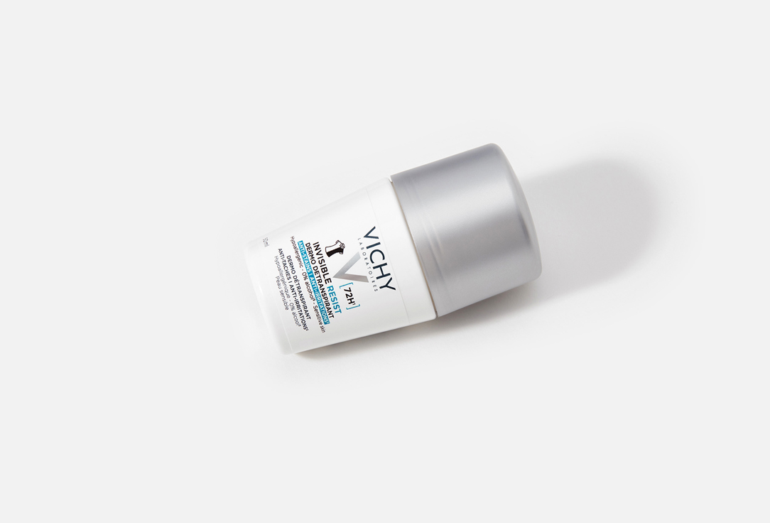 Vichy Anti-Stain Roll-on Deodorant for sensitive skin 72 Hours Invisible Resist 50 ml Vichy Anti-Stain Roll-on Deodorant for sensitive skin 72 Hours Invisible Resist