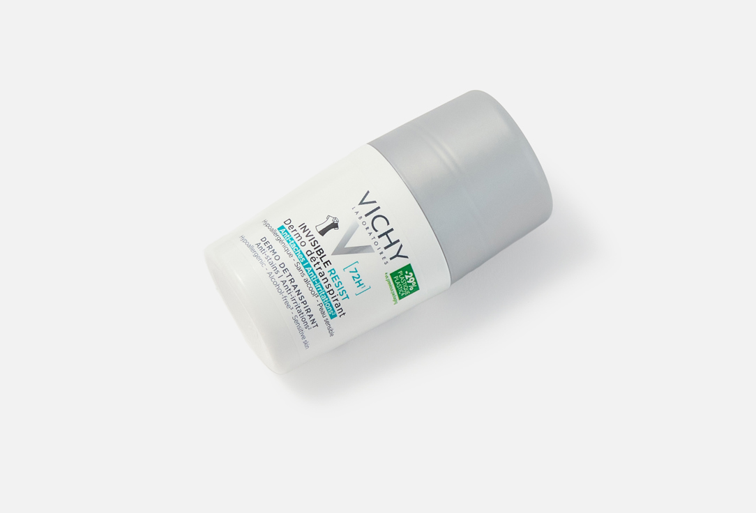Vichy Anti-Stain Roll-on Deodorant for sensitive skin 72 Hours Invisible Resist