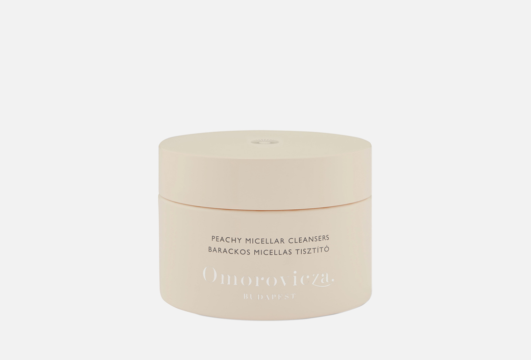 Omorovicza Refresh & Remove Micellar Pads Peachy Micellar Cleanser