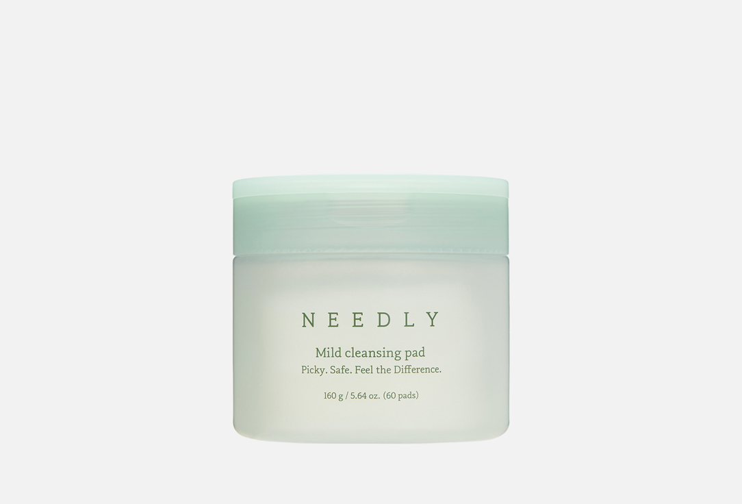 NEEDLY Face Pads Mild Cleansing Pad 60 pcs NEEDLY Face Pads Mild Cleansing Pad