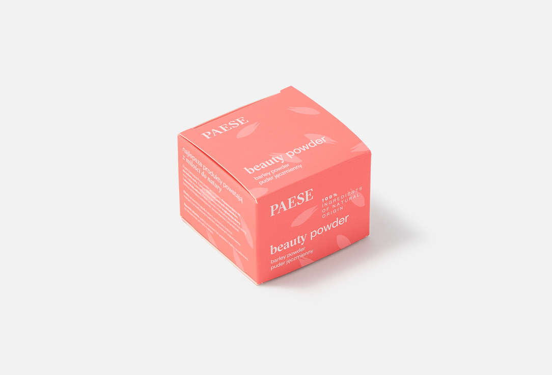 PAESE НАТУРАЛЬНАЯ МАТИРУЮЩАЯ РАССЫПЧАТАЯ ПУДРА ДЛЯ ЛИЦА Barley Beauty Бежевый 10 г PAESE НАТУРАЛЬНАЯ МАТИРУЮЩАЯ РАССЫПЧАТАЯ ПУДРА ДЛЯ ЛИЦА Barley Beauty