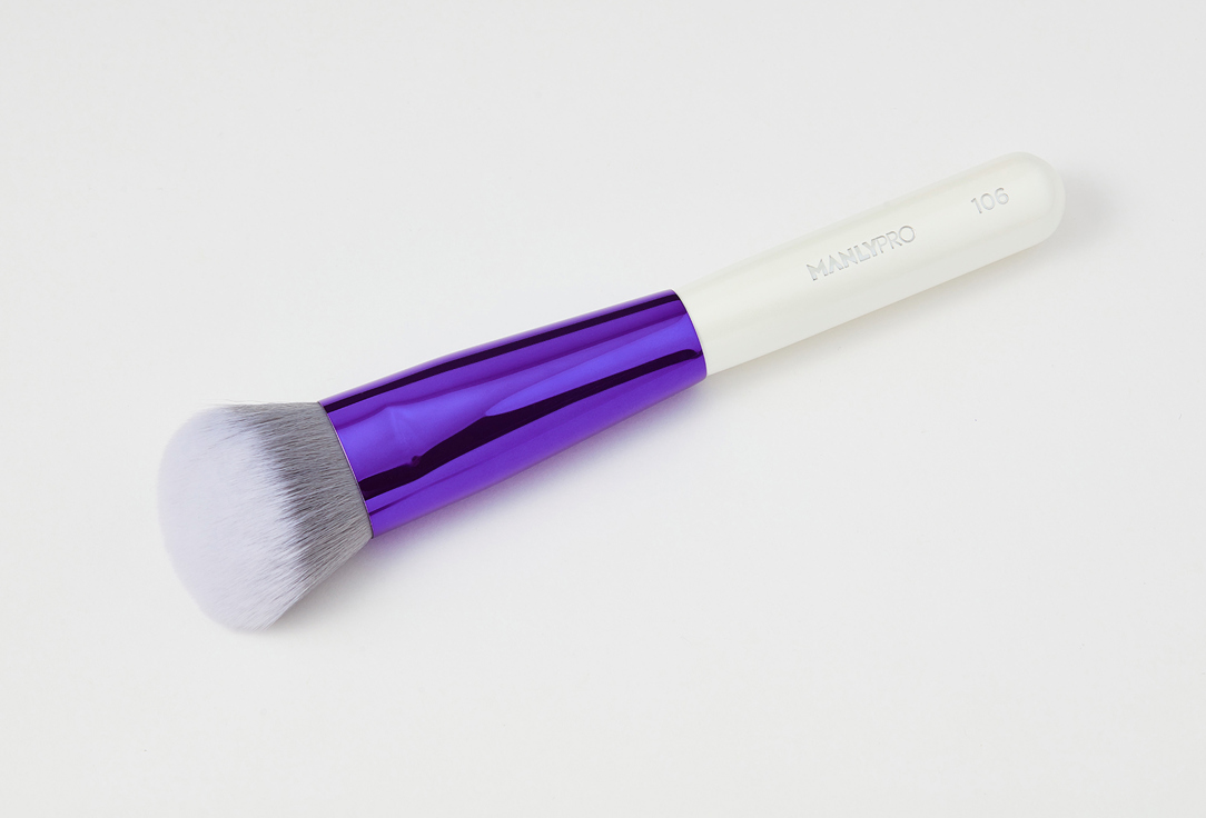 Manly PRO Paw-Shaped FlatFoundation & Blush Brush K106