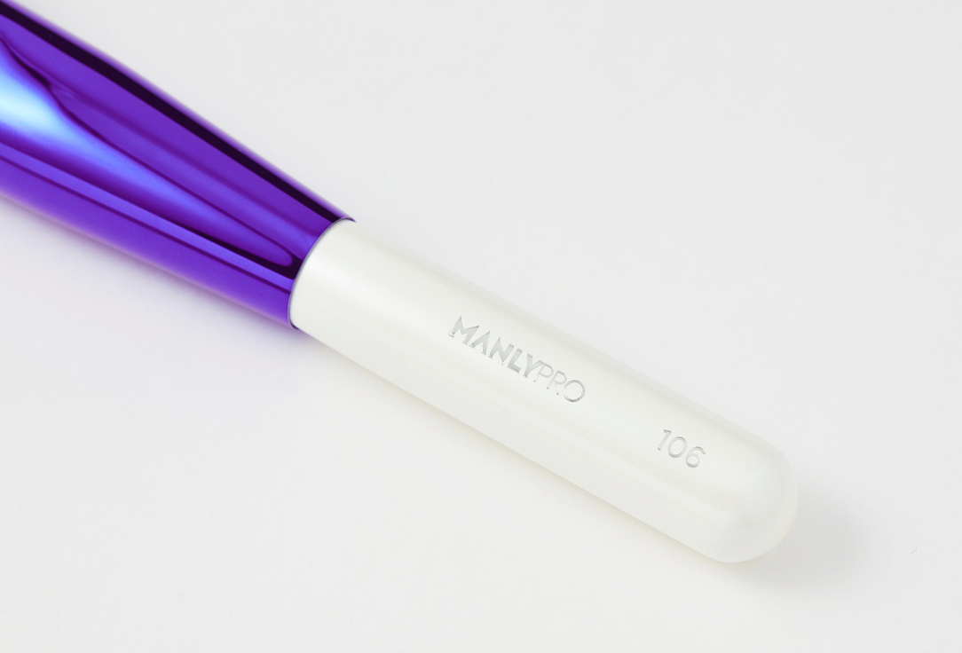 Manly PRO Paw-Shaped FlatFoundation & Blush Brush K106