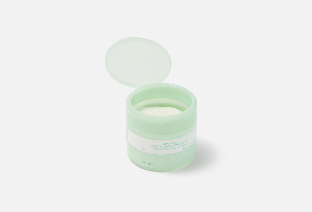 Celimax Mild Cleansing Face Pads One Step 60 pcs Celimax Mild Cleansing Face Pads One Step