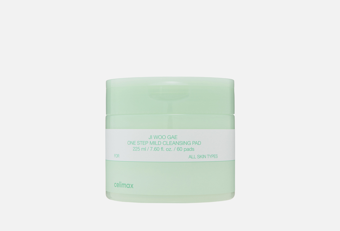 Celimax Mild Cleansing Face Pads One Step 60 pcs Celimax Mild Cleansing Face Pads One Step
