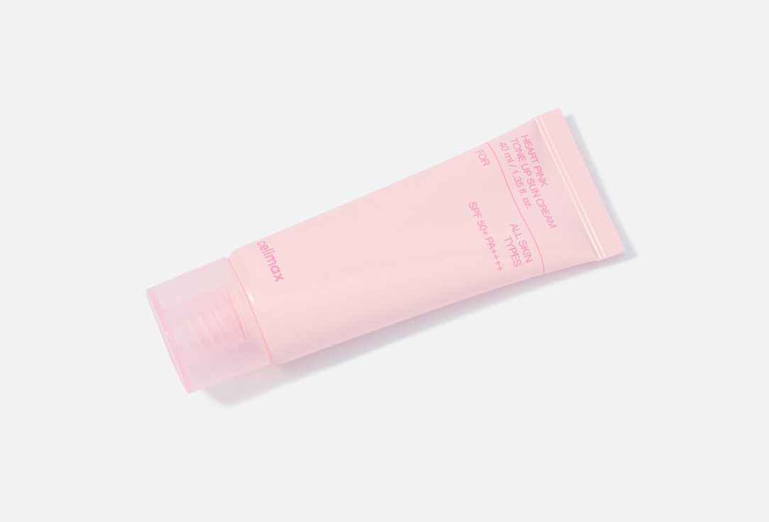 Celimax Sunscreen Cream SPF 50+ PA++++ Heart Pink 40 ml Celimax Sunscreen Cream SPF 50+ PA++++ Heart Pink