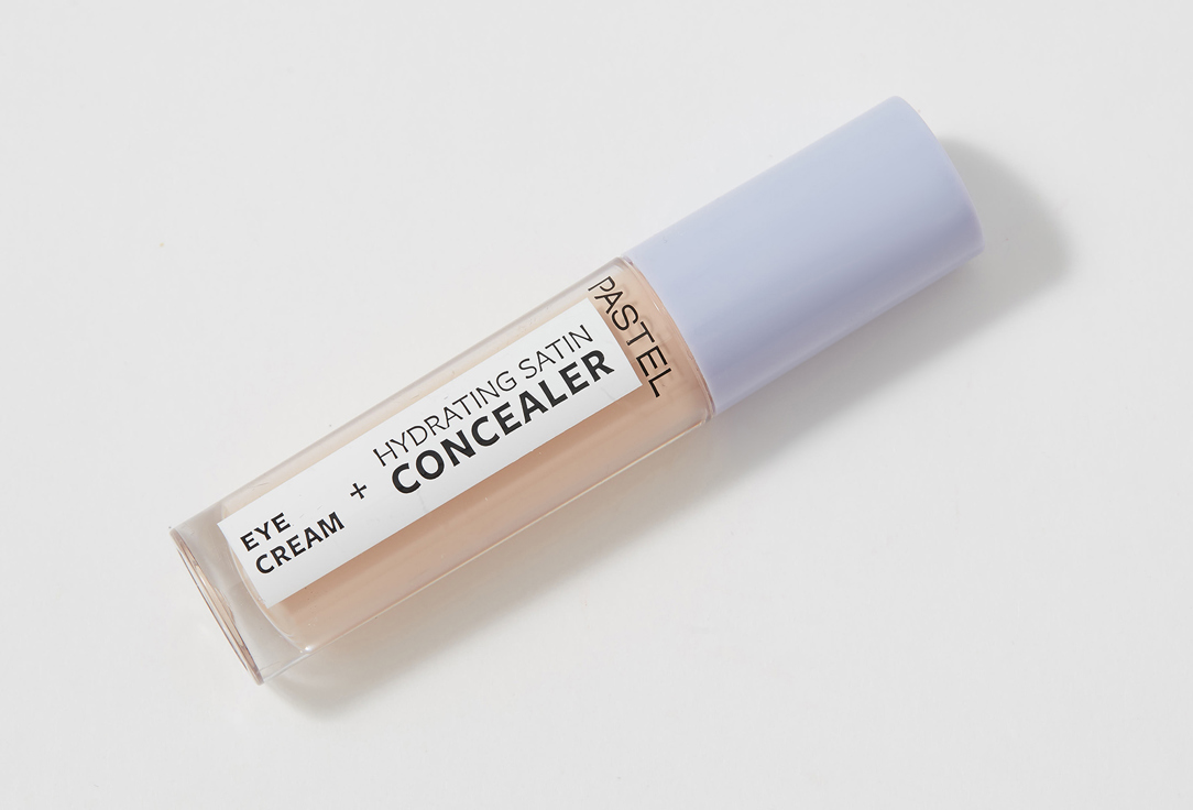 Pastel Cosmetics Super Moisturizing Concealer Eye Cream + Hydrating Satin Concealer 61, Vanilla 4.3 ml Pastel Cosmetics Super Moisturizing Concealer Eye Cream + Hydrating Satin Concealer