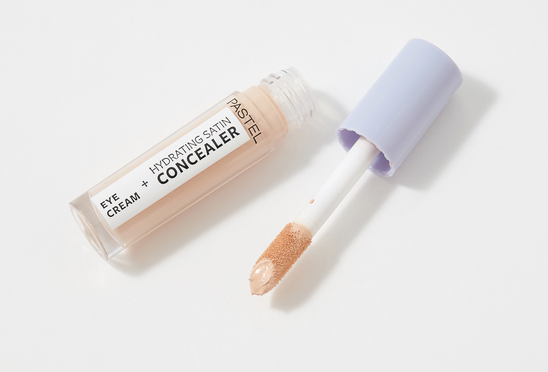 Pastel Cosmetics Super Moisturizing Concealer Eye Cream + Hydrating Satin Concealer 61, Vanilla 4.3 ml Pastel Cosmetics Super Moisturizing Concealer Eye Cream + Hydrating Satin Concealer