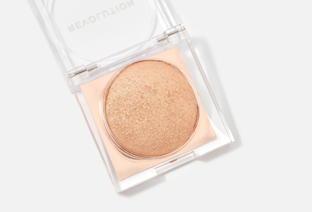 MakeUp Revolution silky powder Highlighter Beam Bright Bronze baddie 2.45 g MakeUp Revolution silky powder Highlighter Beam Bright